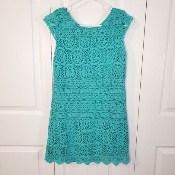 Teal / Turquoise Dress Size Small - Picture 1 of 6
